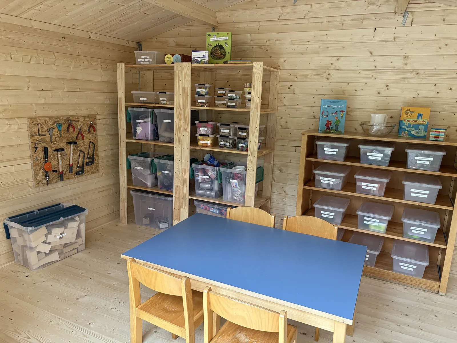 Holzwerkstatt im Forscherhaus – Familienzentrum St. Martin stärkt MINT-Bildung
