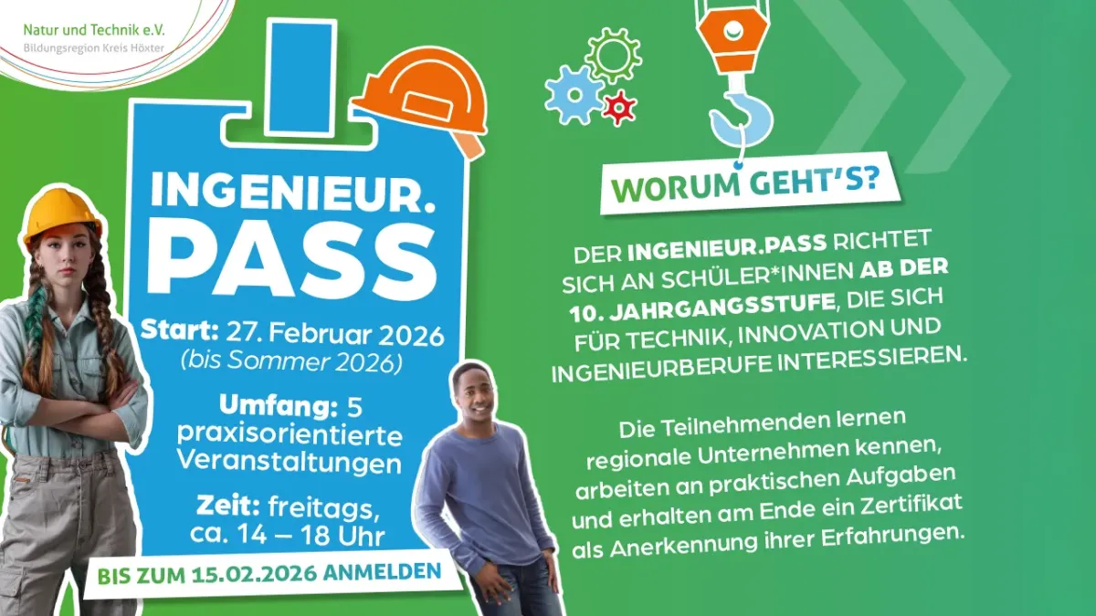 ingenieurpass natur technik neu 4ecbd261