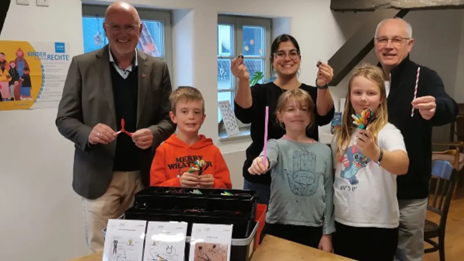 Experimentierkasten an den Jugendtreff Timeout 